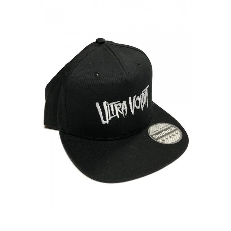 ULTRA VOMIT - Casquette Snapback Logo brodé blanc